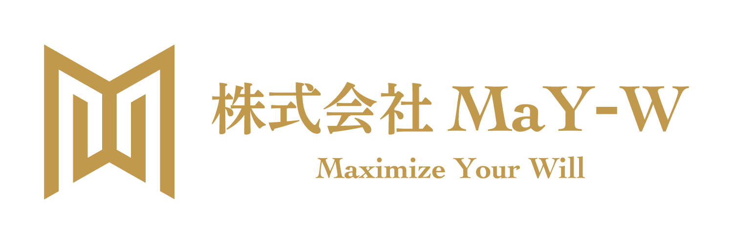 株式会社MaY-W（メイダブリュー）ロゴ